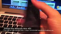 How to Unlock Motorola Atrix 4G with Code + Full Unlocking Tutorial!! at&t tmobile bell rogers telus