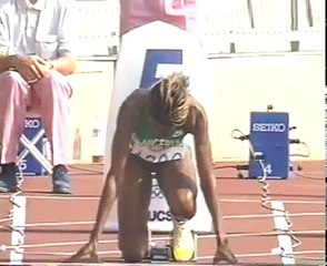 1992 Olympics 100m HEAT - women - Evelyn Ashford