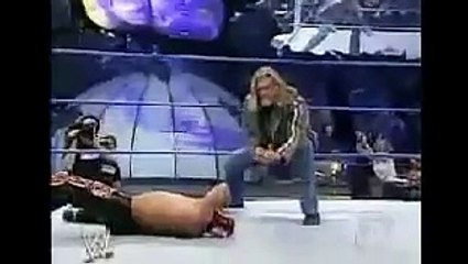 Wwe Best spear EVER(By edge)