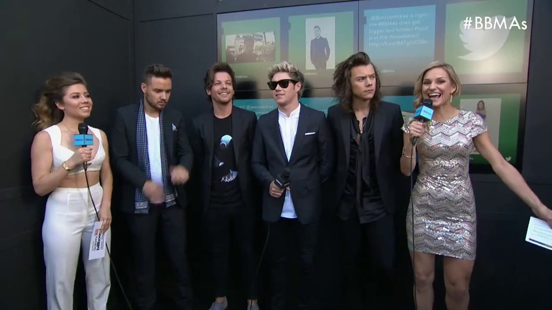 One Direction - Red Carpet Interview (2015 Billboard Music Awards) - video  Dailymotion