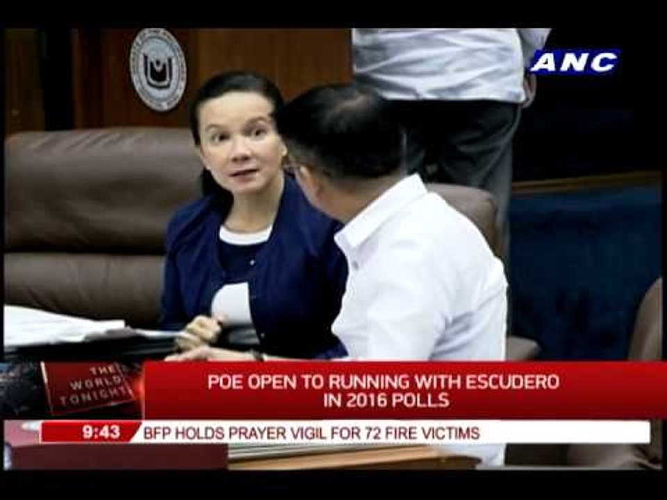 Poe to Binay: Leader should be honest, not just experienced