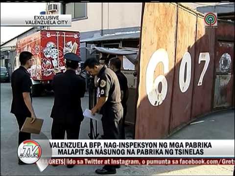 BFP, nag-inspeksyon sa mga pabrika