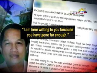 Mayor's pic included in senior citizen card