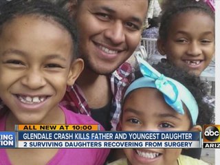Glendale crash kills father and youngest daughter