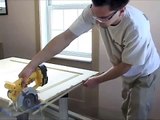 Installing Wainscoting panels