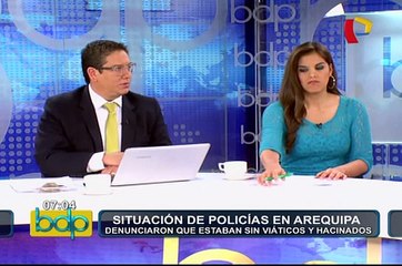 [BDP] Pérez Rocha: “Arana debe ser detenido, tendría que darse estado de emergencia en Arequipa”
