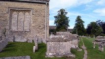 St Mary's Church, Swinbrook graves of Nancy, Unity & Diana Mitford
