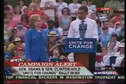 Barack Obama/Hillary Clinton @ Unity, New Hampshire (3 of 4)