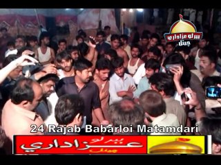 musafir da watan koe nhi ( anjuman bagrji 24 rajib matamdari babarloi 2015)