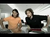 Pau Gasol & Rafa Nadal 2/3  Must see it!! funny
