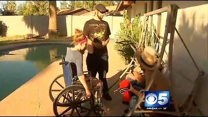 Video of valley teen jumping off roof, missing pool goes viral