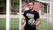 Dominadas o Toques Sentado de Football Freestyle Sitdown Juggling tutorial de Fútbol