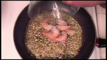 Lemon Garlic Shrimp Linguini Recipe - Delicious Italian Food with Fresh Herbs [HD]