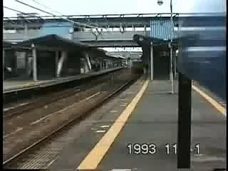 特急はまかぜ　高速で通過！ターボ音有り！