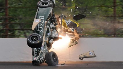 IndyCar'da kazaların sonu gelmiyor