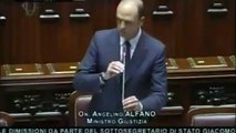 Il vergognoso Alfano (Mozione di sfiducia contro Caliendo - 04/08/2010)