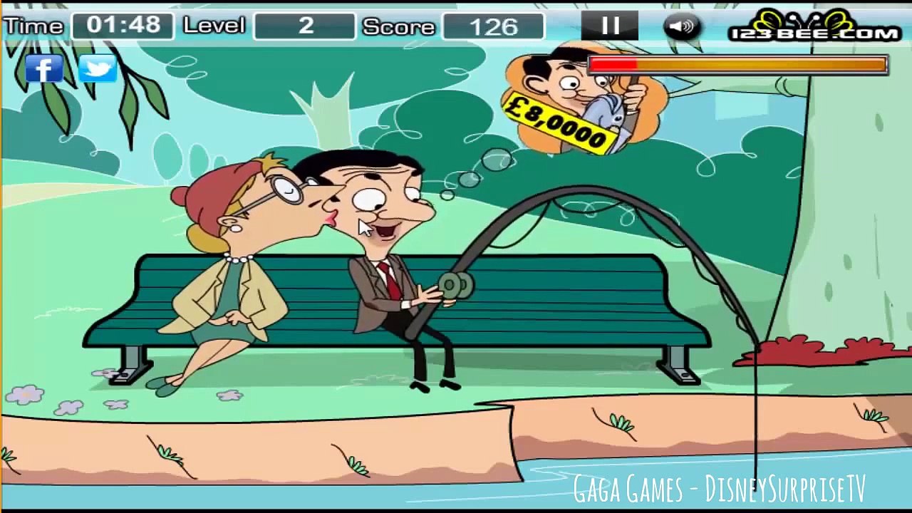 Mr Bean Kiss Kissing Cartoon Games For Kids - Gry Dla Dzieci