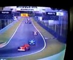 F1 2006 Alonso Overtaking Shumacher(Alonso ultrapassa shumacher)