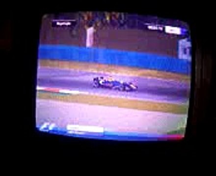 F1 2006 the game D. Couthlard crash in Hungaroring