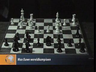 Max Euwe wereldkampioen - 1935