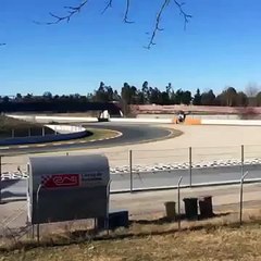 F1 2015 Romain Grosjean Lotus E23 Barcellona Test Day 4