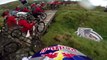 Gee Atherton downhill MTB chase POV - Red Bull Foxhunt 2013