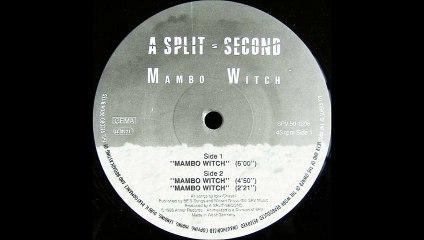 A Split Second - Mambo Witch (Extended Version) (A)