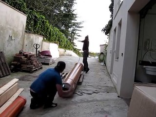 Imperial Potato Cannon in Italy