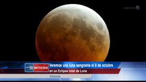 Luna sangrienta el 8 de octubre y lluvia de estrellas Dracónidas