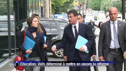 Valls: la réforme du collège "sera mise en oeuvre"