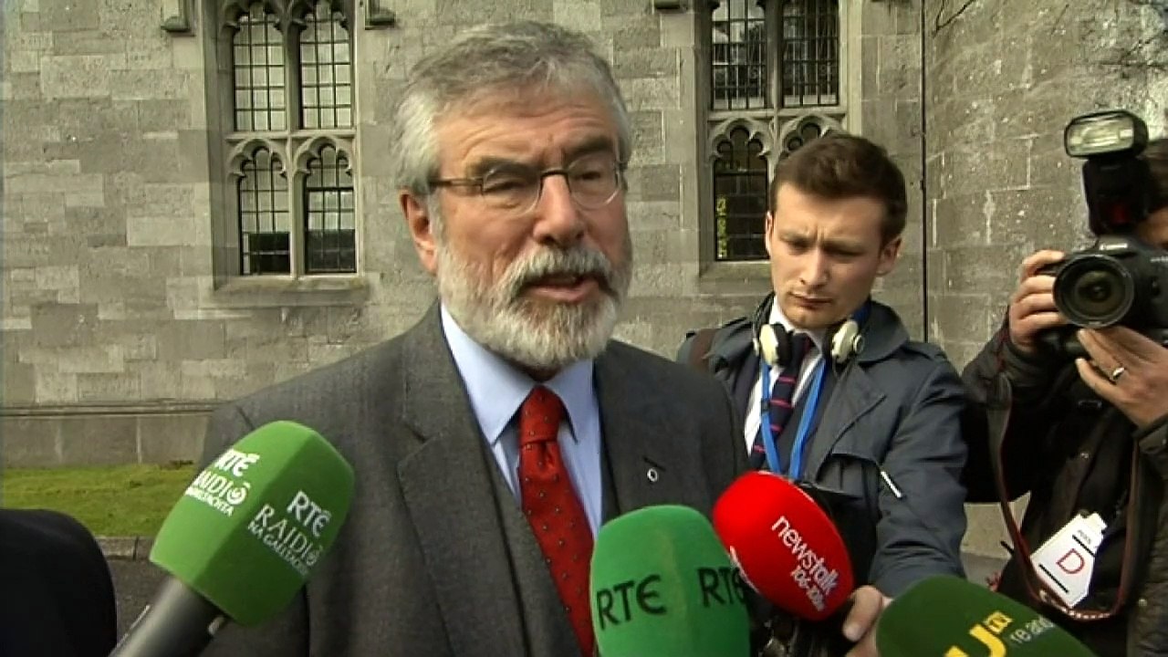 Gerry Adams: Mindful of pain ahead of historic meeting