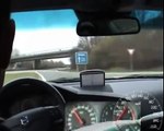 Volvo S60 T5 high speed run on the Autobahn