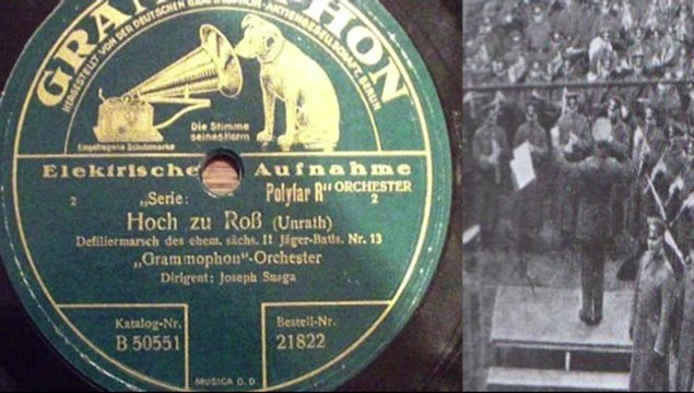 Hoch zu Ross Unrath Grammophon Orchester Joseph Snaga