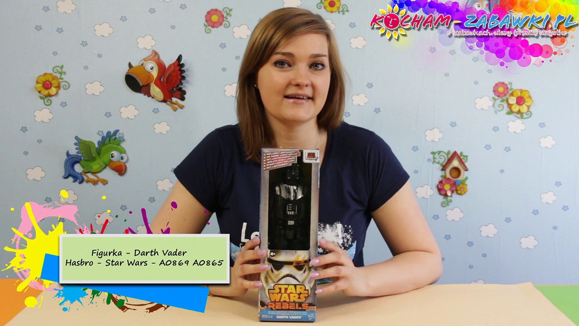 Darth Vader - Star Wars - Hasbro - A0869 A0865 - Recenzja - video  Dailymotion