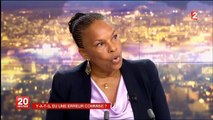 Christiane Taubira face à Julian Bugier, le pharaon de l'information !