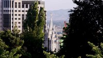 Temple of the Church of Jesus Christ of Latter-Day Saints in Salt Lake City.