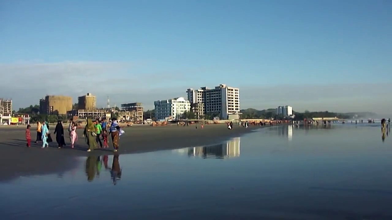 Cox's Bazar -The Longest Sea beach in the World !! Bangladesh. HD