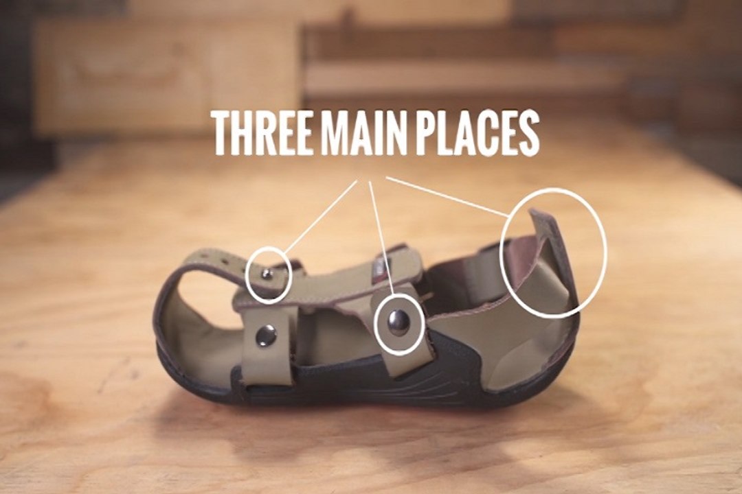 Ideados unos zapatos que crecen y se ajustan al pie