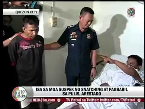 Snatcher namaril ng pulis