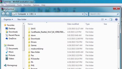 How to open WinRAR files