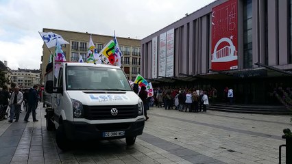 Manifestation à Caen contre la réforme des collèges