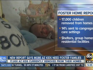 Report: More Arizona kids need foster families