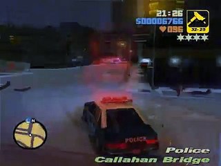 persecución policial y tiroteo (gta)