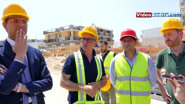 Visita nel cantiere della Stazione Andria Sud con Nicola Giorgino