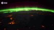 Timelapse : une aurore boréale en formation vue depuis l'espace