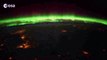 Timelapse : une aurore boréale en formation vue depuis l'espace