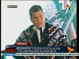 Ecuador y Rusia fortalecen colaboración económica