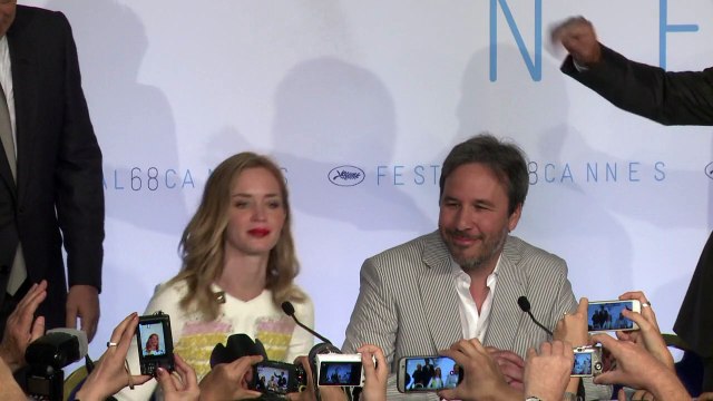 Cannes: conférence de presse de Sicario , de Denis Villeneuve