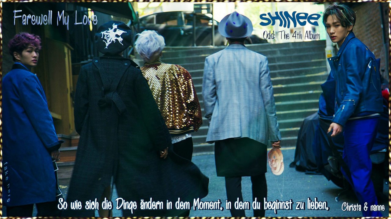 SHINee - Farewell My Love k-pop [german Sub] Odd The 4th Album