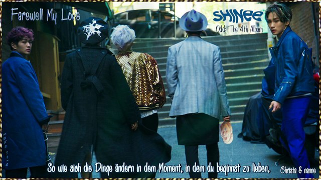 SHINee - Farewell My Love k-pop [german Sub] Odd The 4th Album